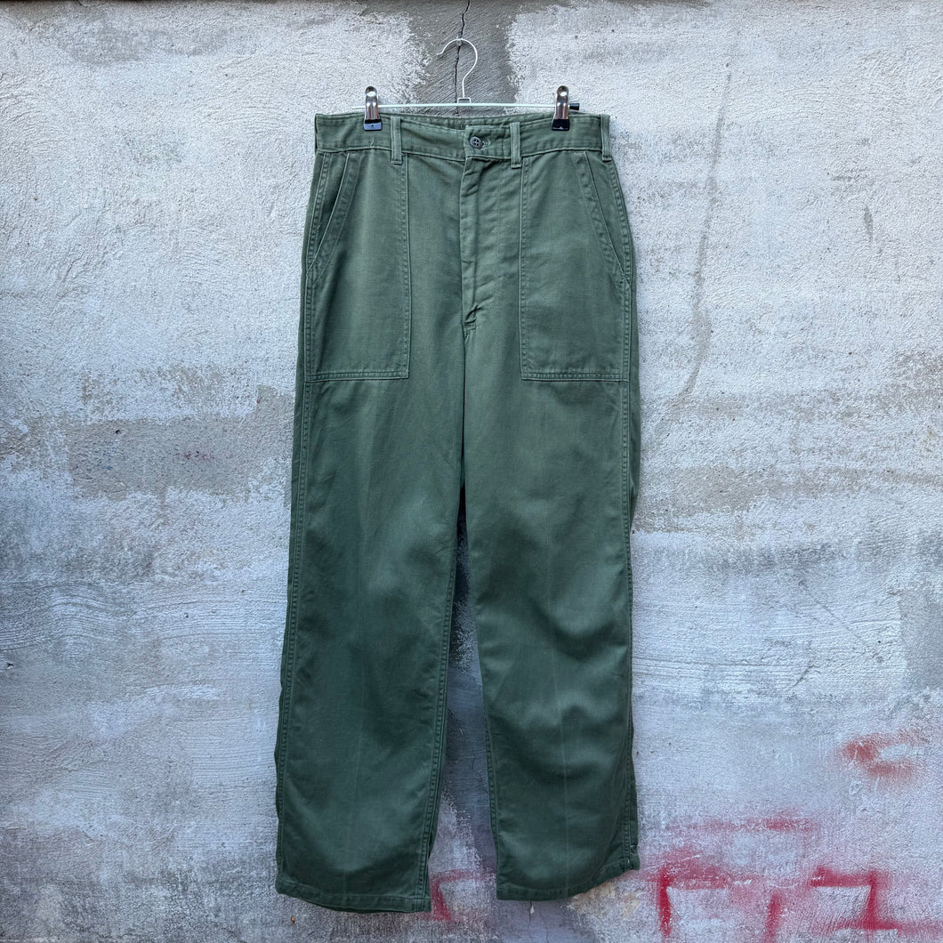 60's US Military Fatigue OG-107 Baker Pants