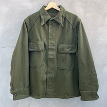 Load image into Gallery viewer, 50s NOS Military Wool Button Down Shirt
