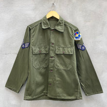 Load image into Gallery viewer, 50s USAF Fatigue Utility Button Down Shirt
