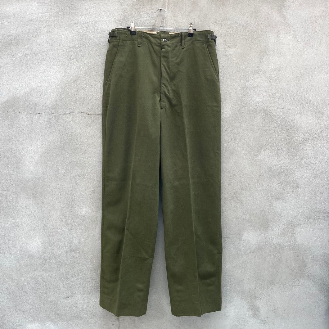 50s US Military Wool Field Trousers NOS