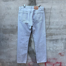 Load image into Gallery viewer, 90&#39;s Levi&#39;s 501 Faded Slate Grey Denim Jeans
