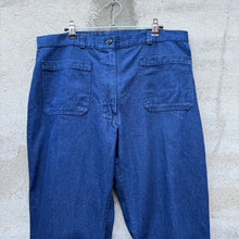 Load image into Gallery viewer, 90&#39;s US Military Women&#39;s Denim Dungaree Pants
