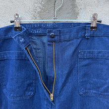 Load image into Gallery viewer, 90&#39;s US Military Women&#39;s Denim Dungaree Pants
