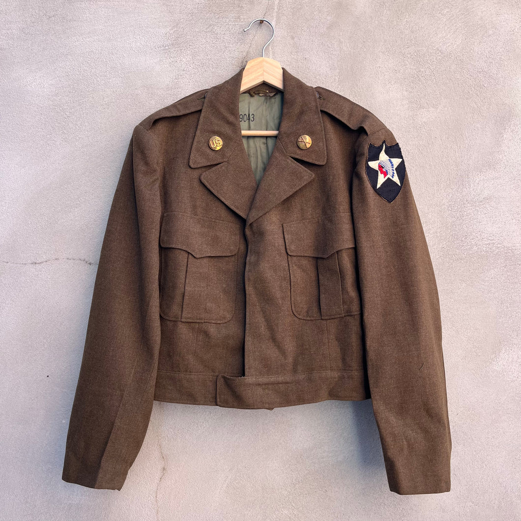 40s US Military Dress Brown Jacket