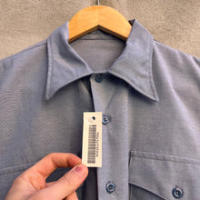 Load image into Gallery viewer, 90s USN Military Chambray Utility Button Down Shirt (NOS)
