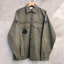 Load image into Gallery viewer, 80&#39;s USAF Military Utility Button Down Shirt
