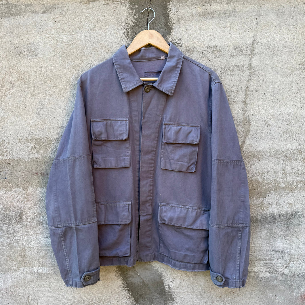 ジャケット・アウター Helmut Lang 98 jacket 98' Helmut Lang Over-dyed Faded Black Field Jacket