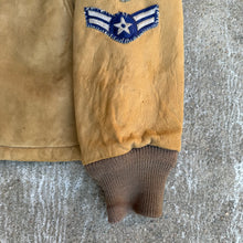 Load image into Gallery viewer, 50&#39;s Abercrombie &amp; Fitch Suede Patched Jacket
