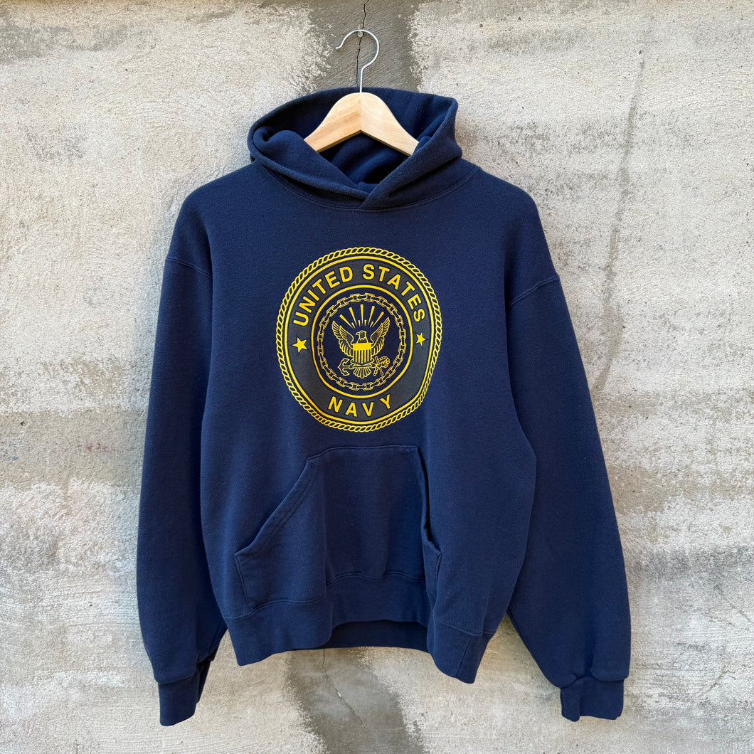90's Vintage US Navy Crest Hoodie
