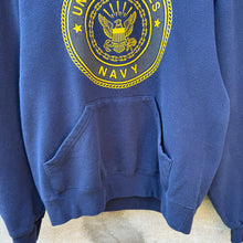 Load image into Gallery viewer, 90&#39;s Vintage US Navy Crest Hoodie
