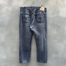 Load image into Gallery viewer, Vintage Levi&#39;s 501 Black Denim Jeans
