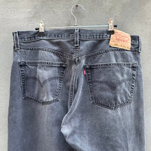 Load image into Gallery viewer, Vintage Levi&#39;s 501 Black Denim Jeans
