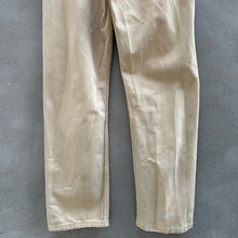 Load image into Gallery viewer, Vintage Levi&#39;s 501 Tan Denim Jeans
