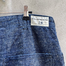 Load image into Gallery viewer, Vintage Style Bronson Co. USN Selvedge Dungaree Shorts
