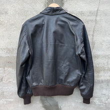 Load image into Gallery viewer, 80&#39;s Military Style A-2 Leather Jacket
