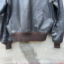 Load image into Gallery viewer, 80&#39;s Military Style A-2 Leather Jacket
