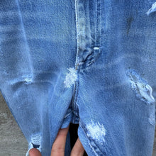 Load image into Gallery viewer, 80's Lee Riders Thrashed &amp; Repaired Denim Jeans
