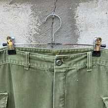 Load image into Gallery viewer, 80's Vintage Military Style Theater Made Double Pocket Cargo Pants
