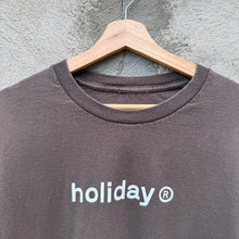 Load image into Gallery viewer, Chocolate Brown Holiday Brand T-Shirt
