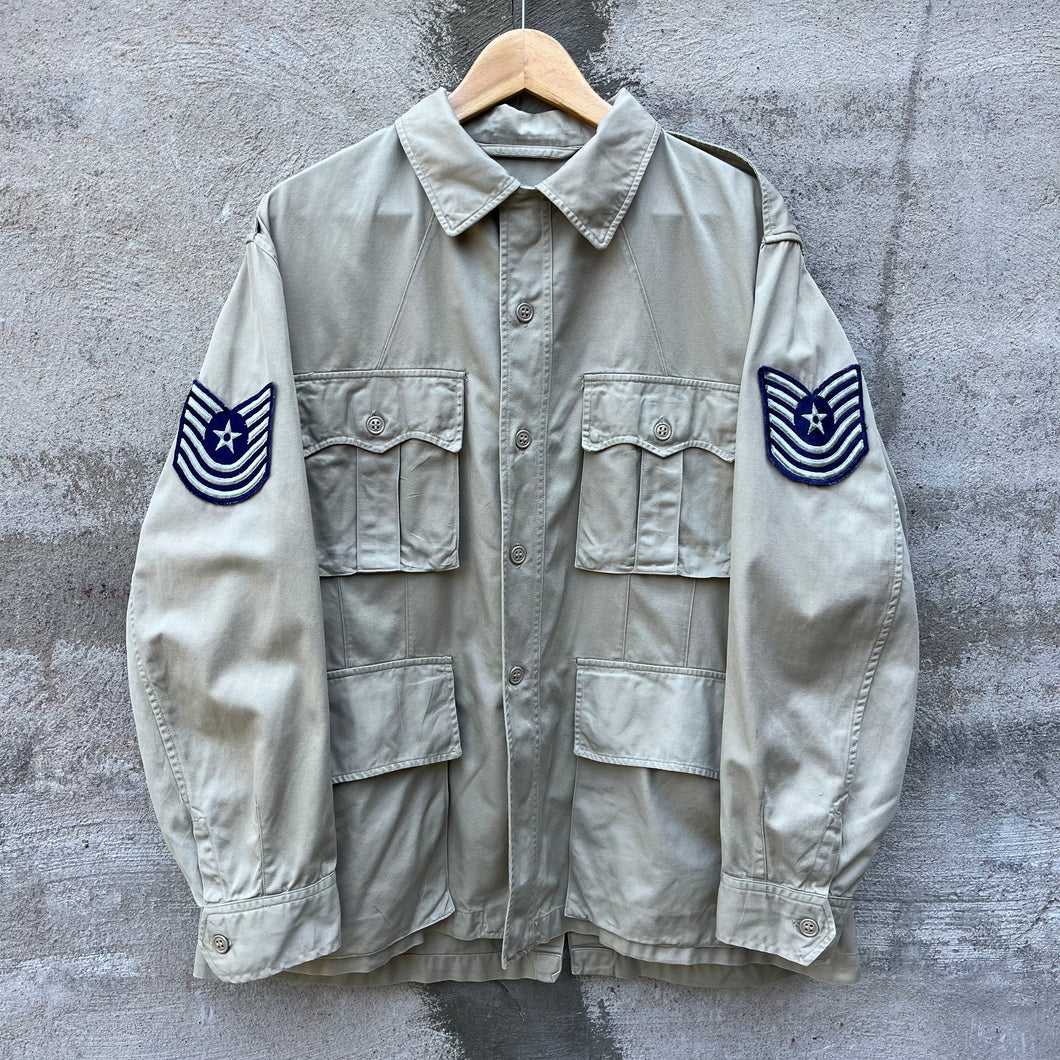 50's USAF Military Tan Tropical Jacket