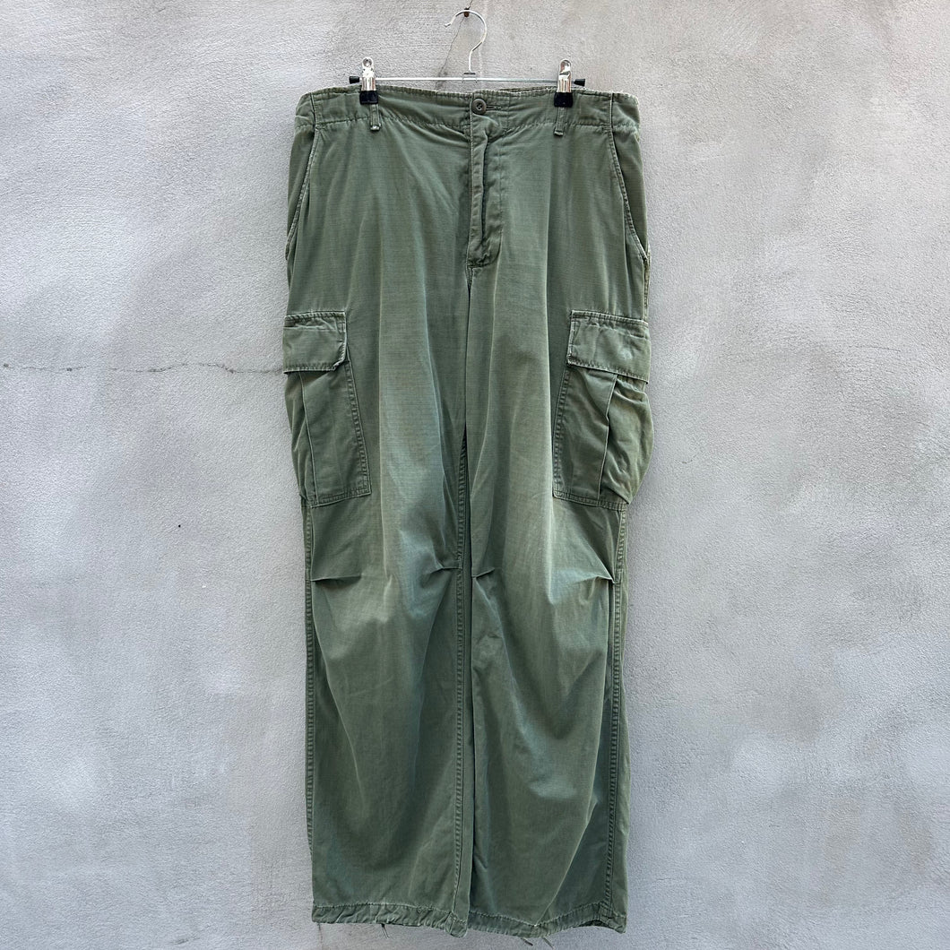 60s US Military Cargo Rip-Stop Jungle Pants