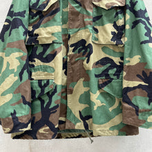 Load image into Gallery viewer, 90&#39;s Military Woodland Camouflage US Army Field Jacket
