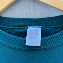 Load image into Gallery viewer, 90&#39;s Vintage Russell Athletic Green Crewneck Sweatshirt
