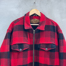 Load image into Gallery viewer, Vintage Woolrich Wool Red Plaid Flannel Jacket
