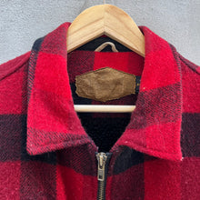 Load image into Gallery viewer, Vintage Woolrich Wool Red Plaid Flannel Jacket
