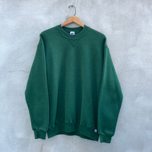 Load image into Gallery viewer, 80&#39;s Russell Athletic Green Crewneck Sweatshirt
