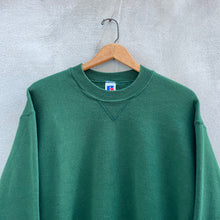 Load image into Gallery viewer, 80&#39;s Russell Athletic Green Crewneck Sweatshirt
