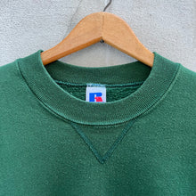 Load image into Gallery viewer, 80&#39;s Russell Athletic Green Crewneck Sweatshirt
