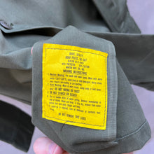 Load image into Gallery viewer, 80s US Military Fatigue Utility Button DownShirt
