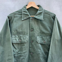 Load image into Gallery viewer, 60s US Military Utility Fatigue Button Down Shirt
