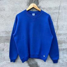 Load image into Gallery viewer, 80&#39;s Vintage Russell Athletic Faded Blue Crewneck
