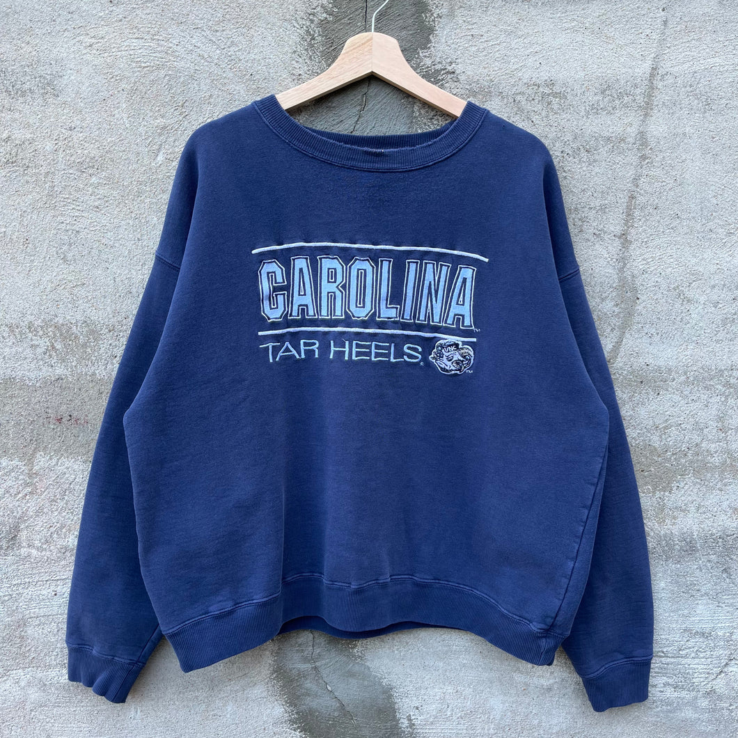 90's Vintage University Of North Carolina Crewneck