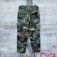 Load image into Gallery viewer, 82&#39; US Military Woodland Camo Cargo Pants
