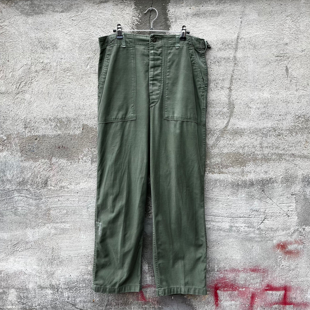 60's US Military Fatigue OG-107 Baker Pants