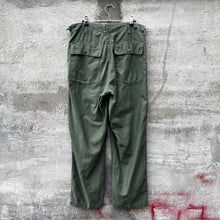 Load image into Gallery viewer, 60&#39;s US Military Fatigue OG-107 Baker Pants
