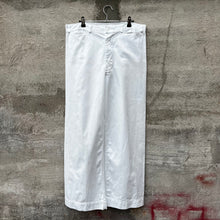 Load image into Gallery viewer, 60&#39;s USNR White Cotton Dungaree Trousers
