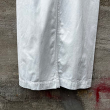 Load image into Gallery viewer, 60&#39;s USNR White Cotton Dungaree Trousers
