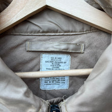 Load image into Gallery viewer, Vintage CWU - 45/P Tan Flight Bomber Jacket
