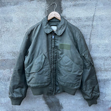 Load image into Gallery viewer, 90&#39;s USAF CWU - 45/P Olive Green Flight Bomber Jacket
