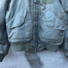 Load image into Gallery viewer, 90&#39;s USAF CWU - 45/P Olive Green Flight Bomber Jacket
