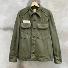 Load image into Gallery viewer, 50s US Military Field Wool Button Down Shirt
