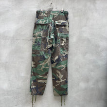 Load image into Gallery viewer, 90’ Military Woodland Camo Ripstop Cargo Pants
