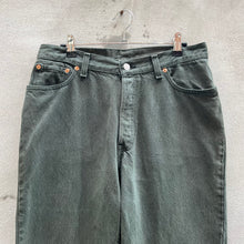 Load image into Gallery viewer, 90’s Levi’s 501 Green Jeans
