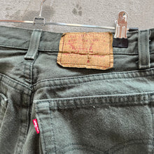 Load image into Gallery viewer, 90’s Levi’s 501 Green Jeans
