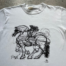 Load image into Gallery viewer, 90’s Salvador Dali Horse Art T-Shirt
