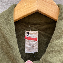 Load image into Gallery viewer, 50’s Military Wool Button Down
